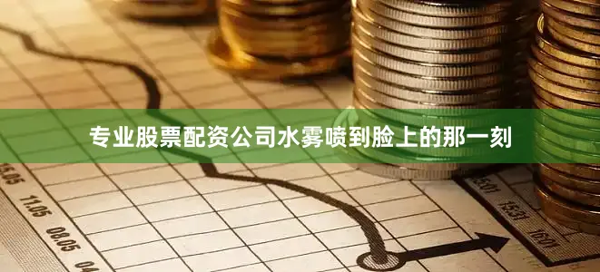 专业股票配资公司水雾喷到脸上的那一刻